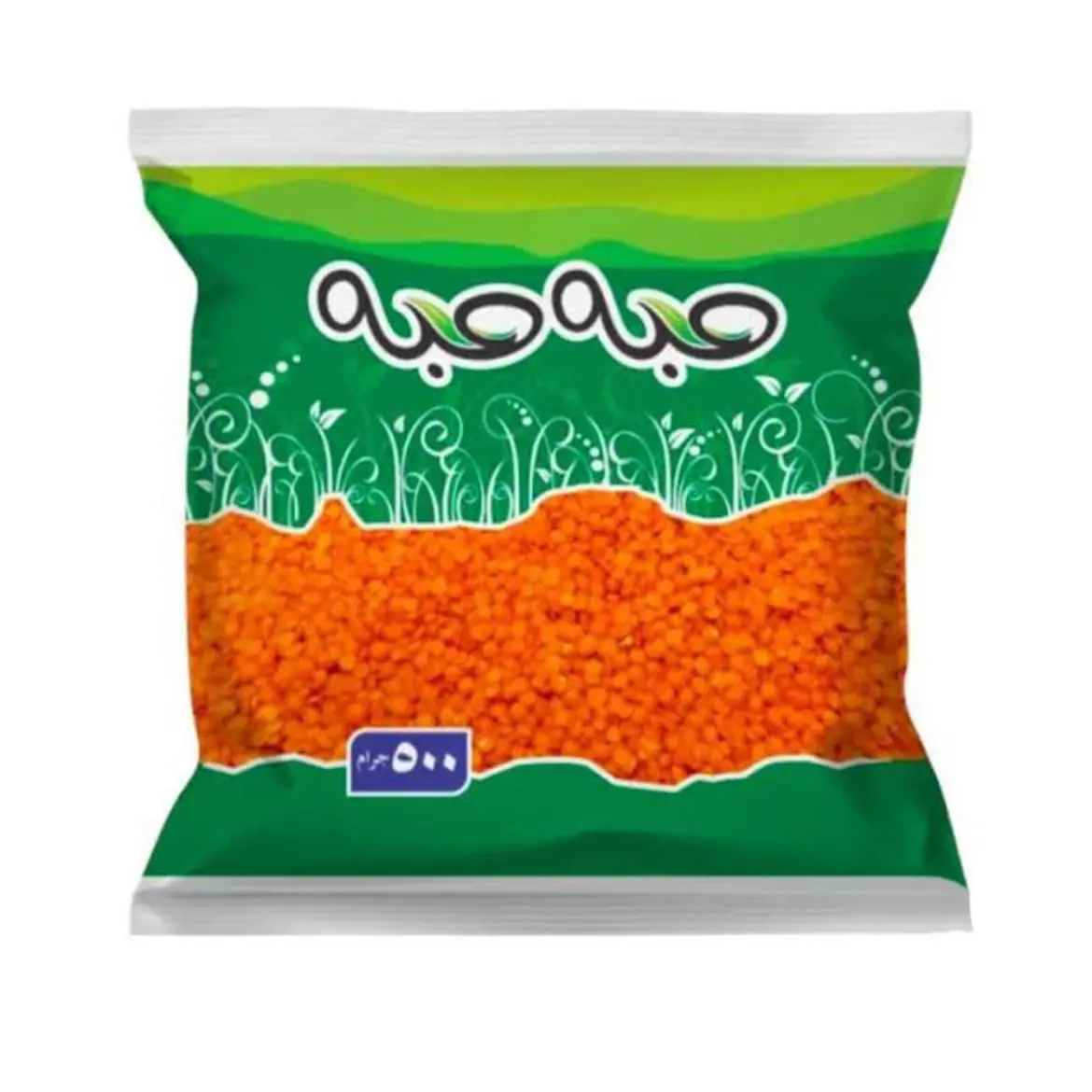 حبة حبة عدس اصفر 500 جم