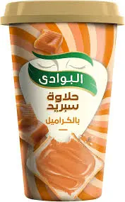 حلاوة البوادي سبريد بالكراميل